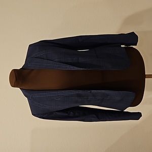 Banana Republic - Size 2 Petite - Blue Plaid